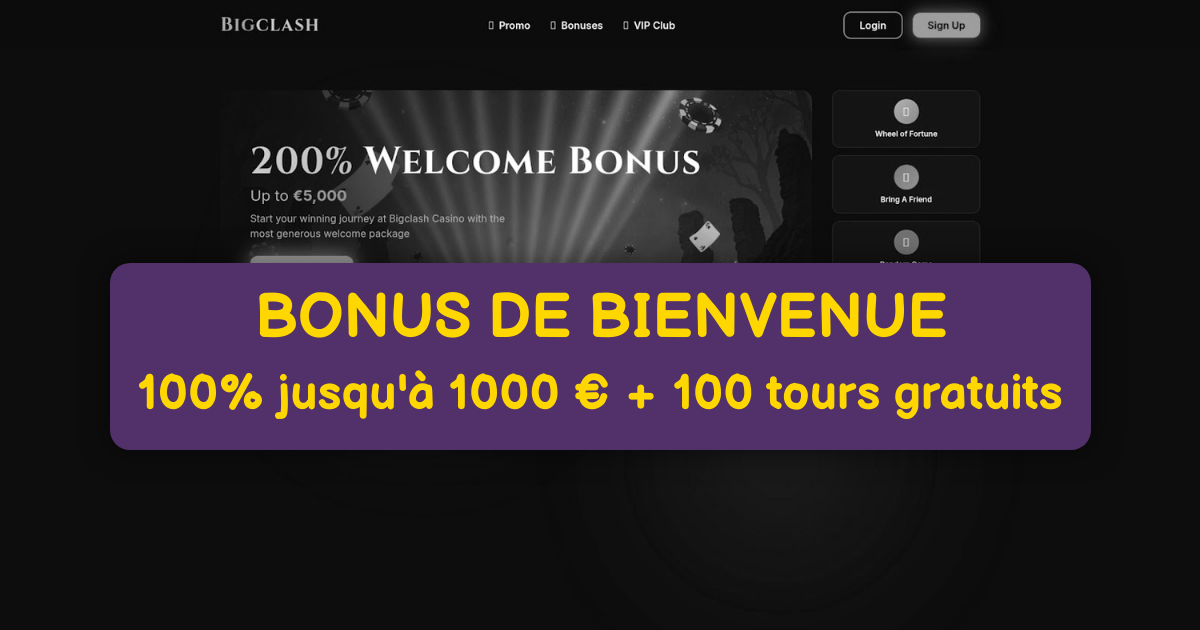 BigClash Casino: Slots en Ligne en France